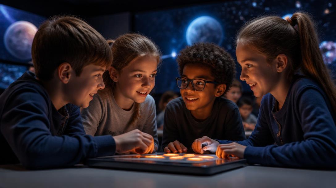 Space Quiz Sparks Young Minds