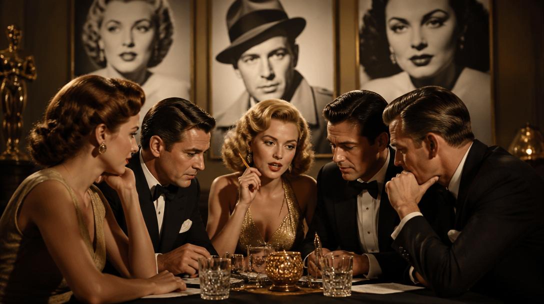 Hollywood Golden Age on the Quiz Table