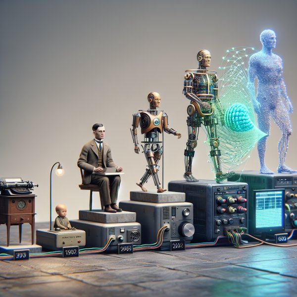 The Evolution of Artificial Intelligence: From Turing to Neural Networks