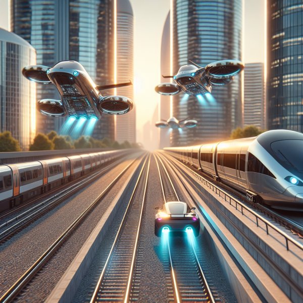 Quantum Leaps in Transport: Flying Cars and Fancy Trains!