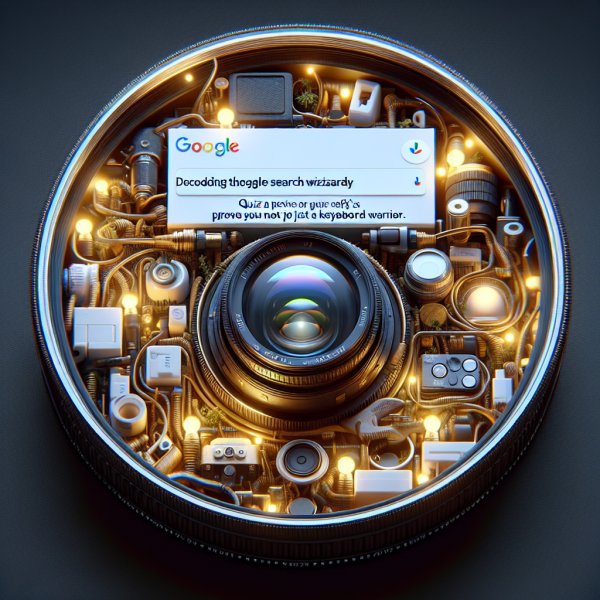 Decoding the Google Search Wizardry: A Quiz to Prove You’re Not Just a Keyboard Warrior