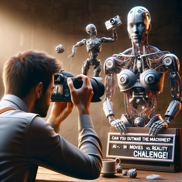 Can You Outsmart the Machines? AI in Movies vs. Reality Challenge!