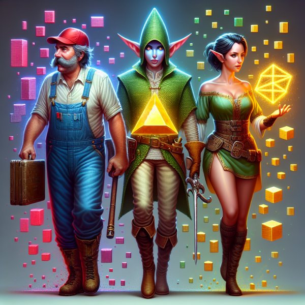 Mario, Zelda, and the Pixels of Destiny