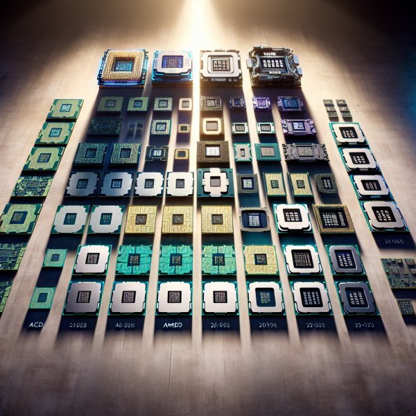 The Evolution of CPU Architecture: A Comparative Study of Intel and AMD