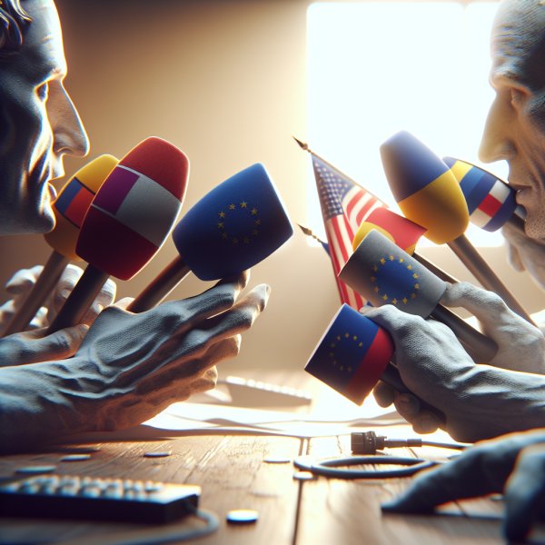 Whispers of the European Flags