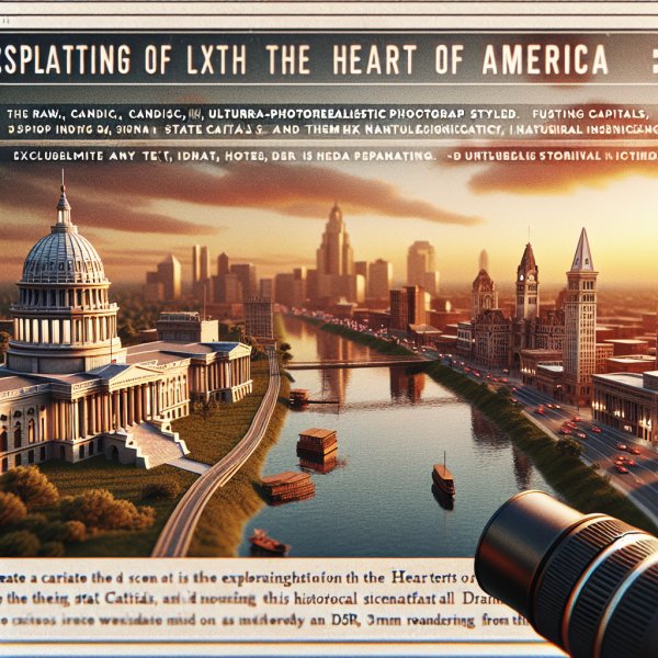 Exploring the Heart of America: State Capitals and Their Historical Significance
