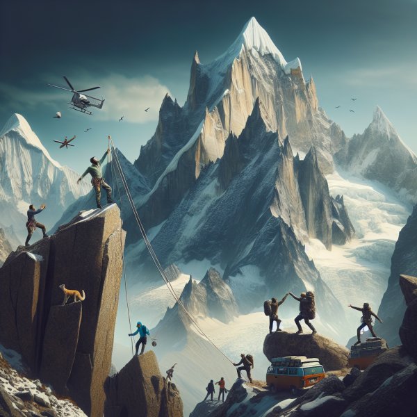 Mountain Madness: Peaks and Puns in the Andes and Himalayas