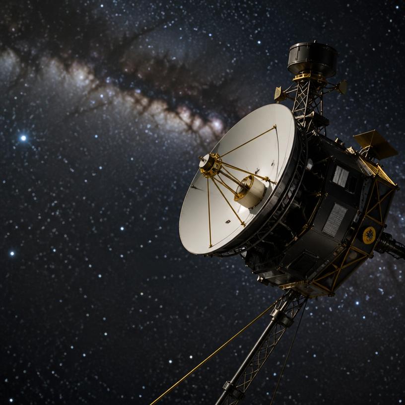 Voyager's Enigmas: Unearthing Cosmic Mysteries