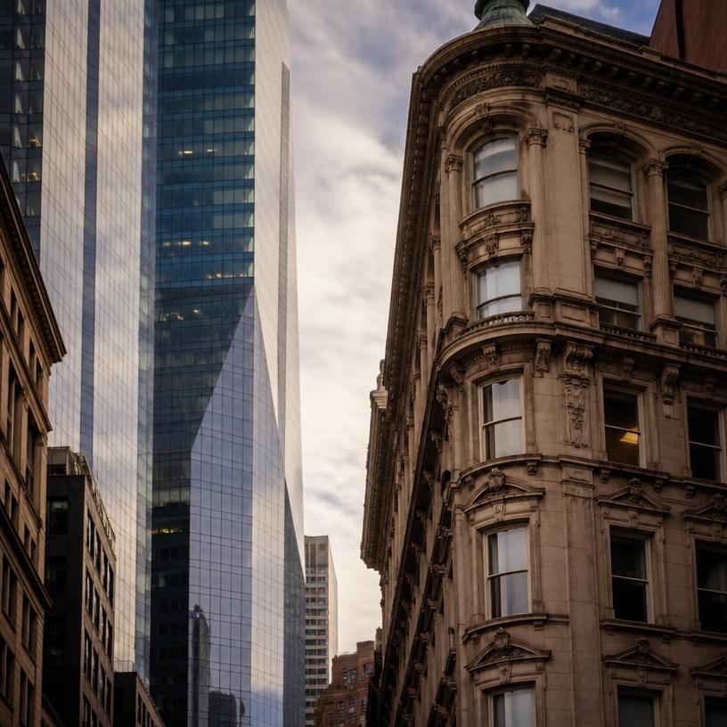 Architectural Dichotomy: Navigating Vintage and Modern Design