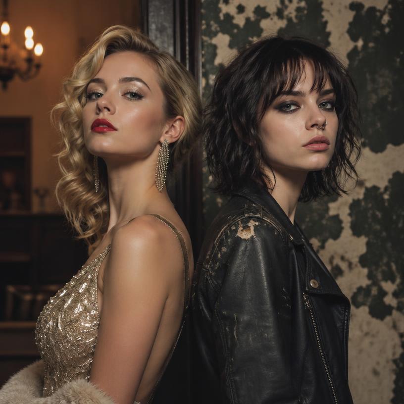 Style Showdown: Glamour vs. Grunge