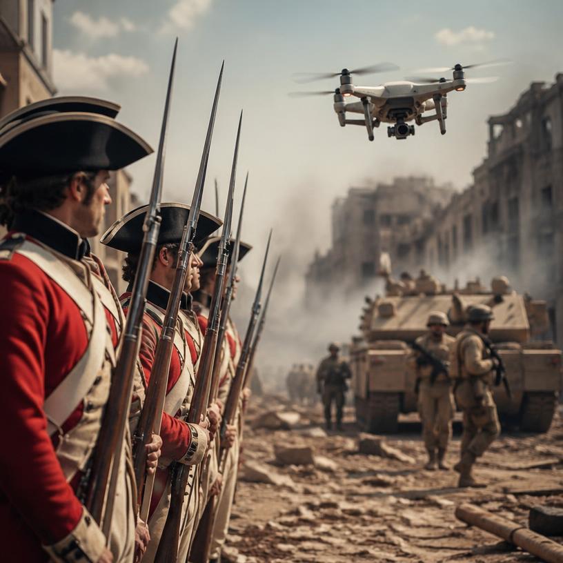 Revolutionary Ruckus: From Bayonets to Drones!