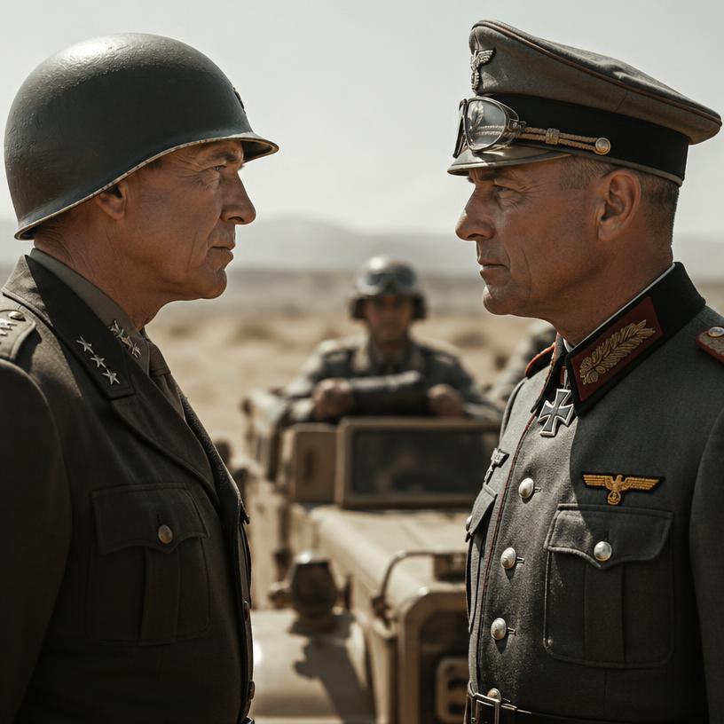 Epic Showdown: Patton vs. Rommel!