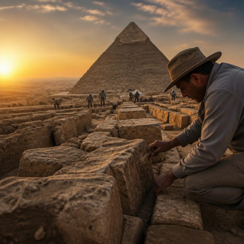 Unlocking the Secrets of the Great Pyramid: More Than Just Sand!