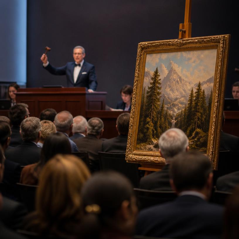 The Canvas Chronicles: Legends of the Auction Block