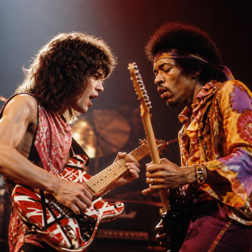 The Ultimate Face-Off: Van Halen vs. Hendrix