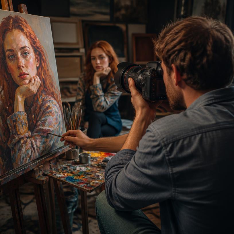 Pixels or Paint: The Great Art Debate