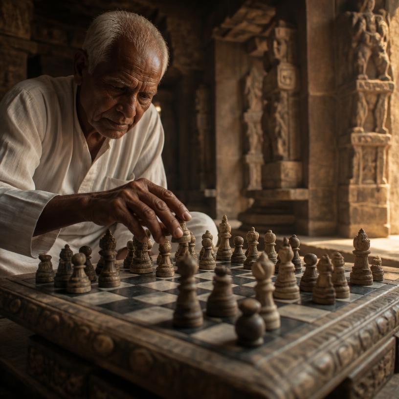 Chessboard Chronicles: Puzzles of the Past