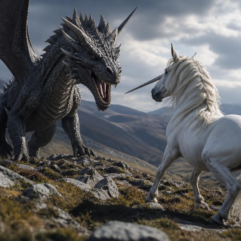 Dragons vs. Unicorns: Who Would Win in a Fantasy Showdown?