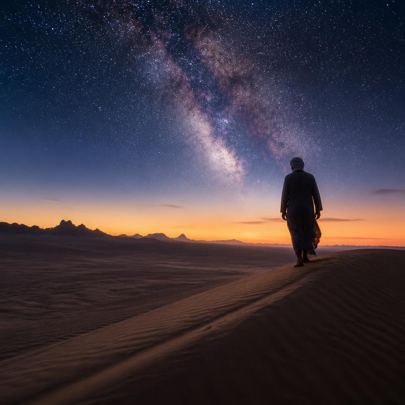 Journey Through the Cosmic Sands