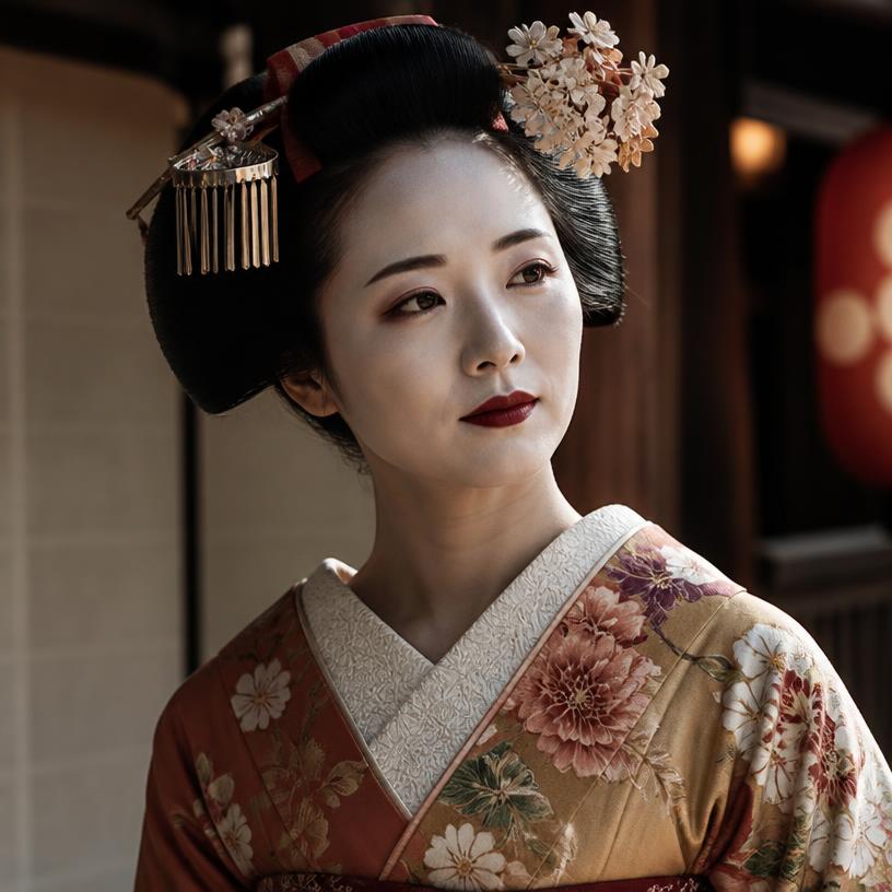 Elegant Intricacies of the Geisha