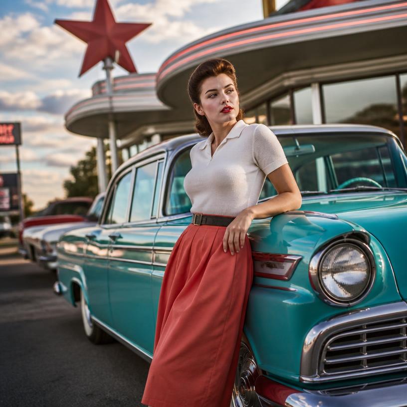 Nostalgic Echoes: A Journey Through Mid-Century Americana