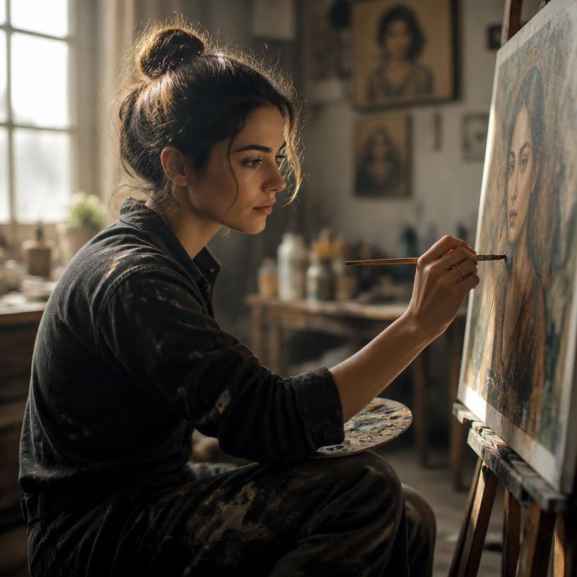 Whispers of the Canvas: Timeless Tales