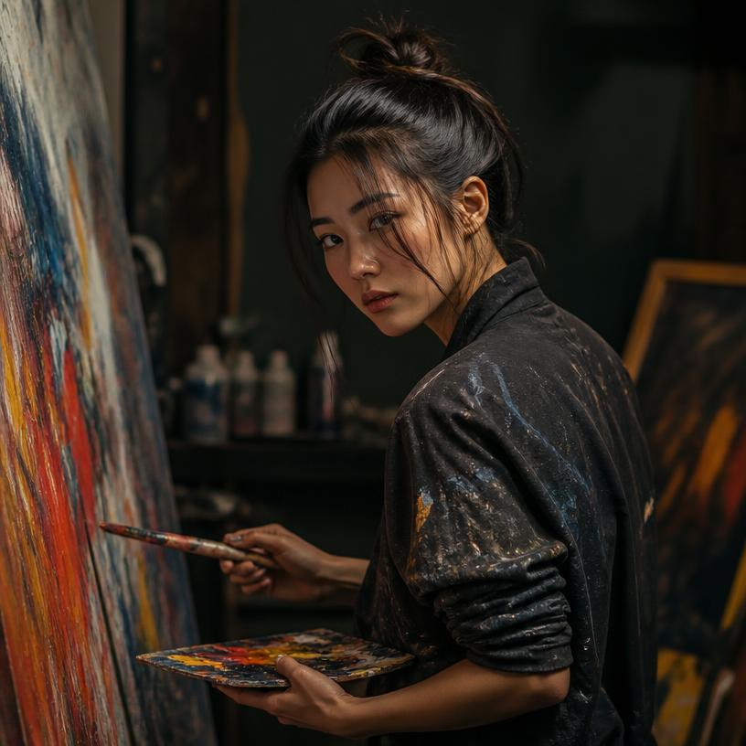Artistic Antics: When Boldness Meets Brushes