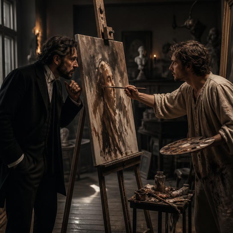 The Battle of Brushstrokes and Concepts