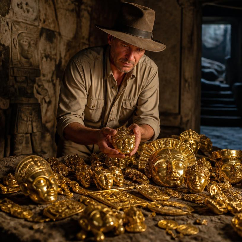 Echoes of Gold: The Quest for Aztec Wealth