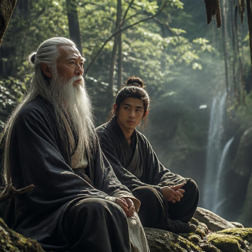 Whispers of the Wise: Anime's Guiding Spirits