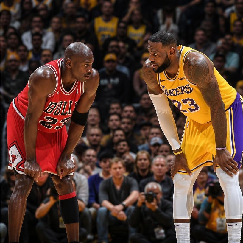 The GOAT Showdown: MJ vs. LBJ