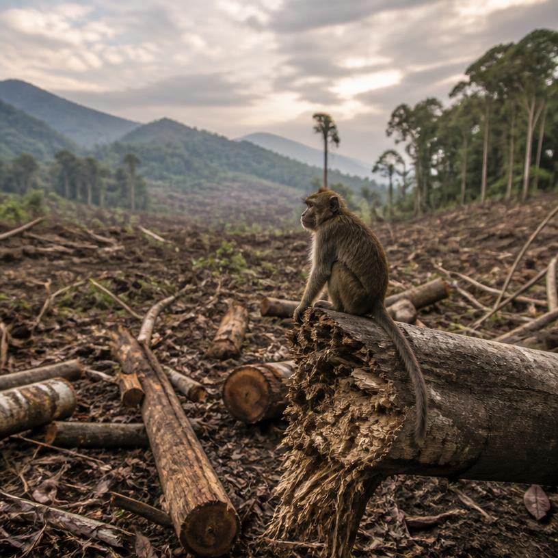 Whispers of the Forest: A Journey Through Deforestation